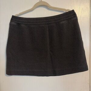 Aerie Soft Ribbed Knit Skirt